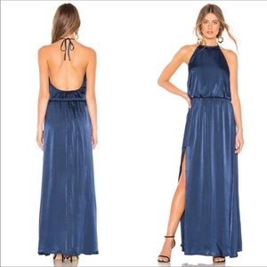 Show Me Your Mumu Heather Maxi Dress, Navy - Med